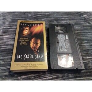 The Sixth Sense (VHS, 2000, Bonus Edition) Bruce Willis, M. Night Shamalan